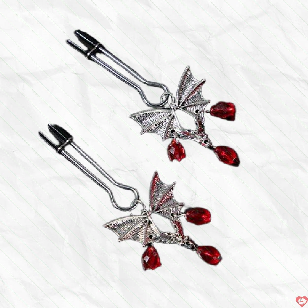 Kẹp vú BDSM cánh dơi độc lạ kích thích tăng khoái cảm 