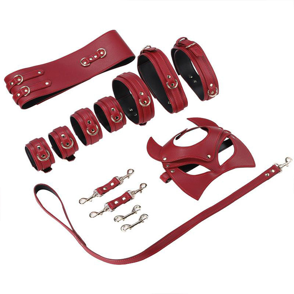 Đồ chơi tình dục đỏ BDSM 02 bộ dụng cụ cực kích thích cho đôi bạn