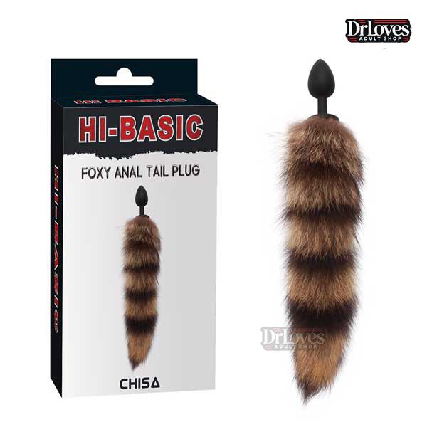 Phích Hậu Môn Silicon Foxy Anal Tail Plug Đuôi Cáo