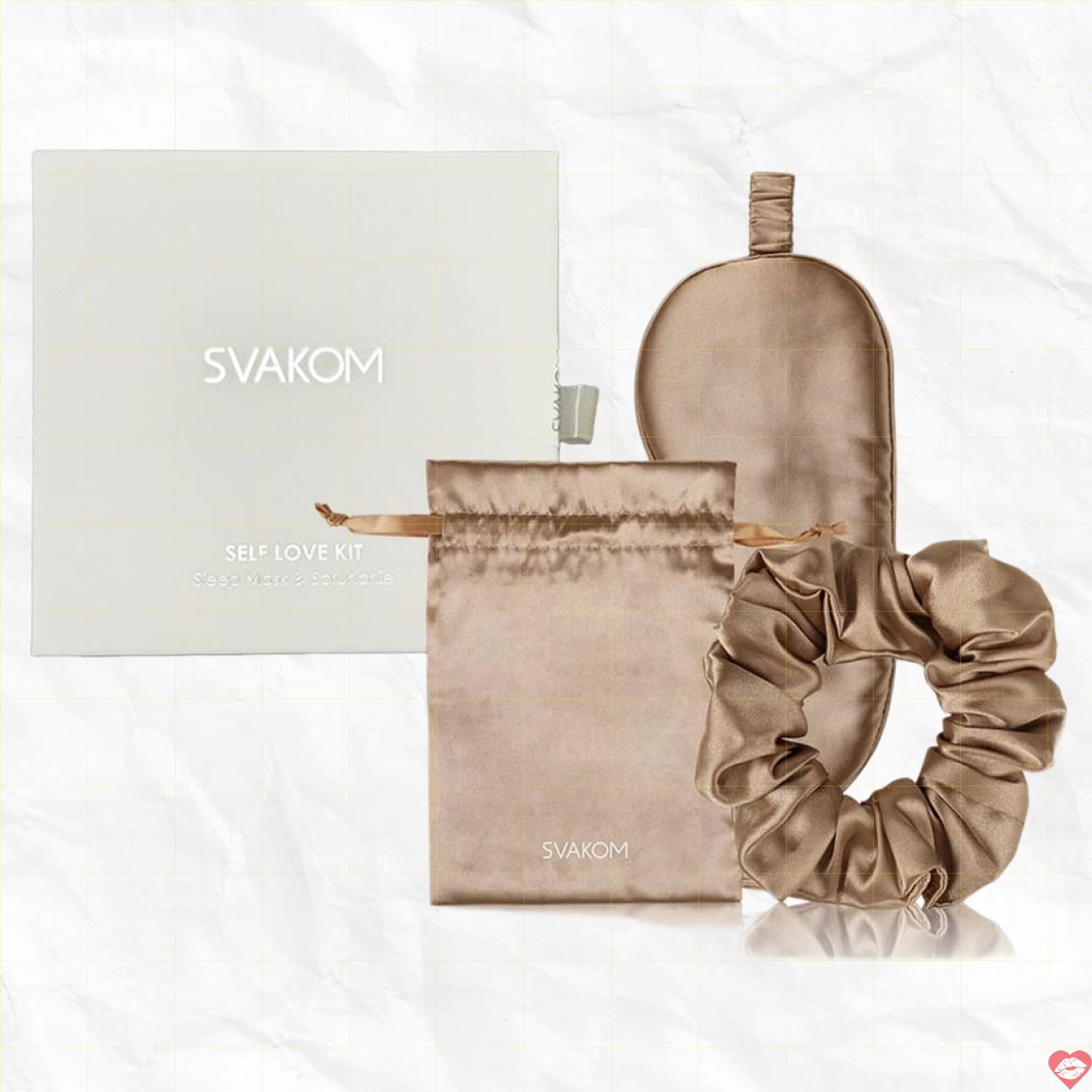 Svakom Self-Love Kit 2 món bịt mắt dây buộc tóc tặng quà siêu hot 