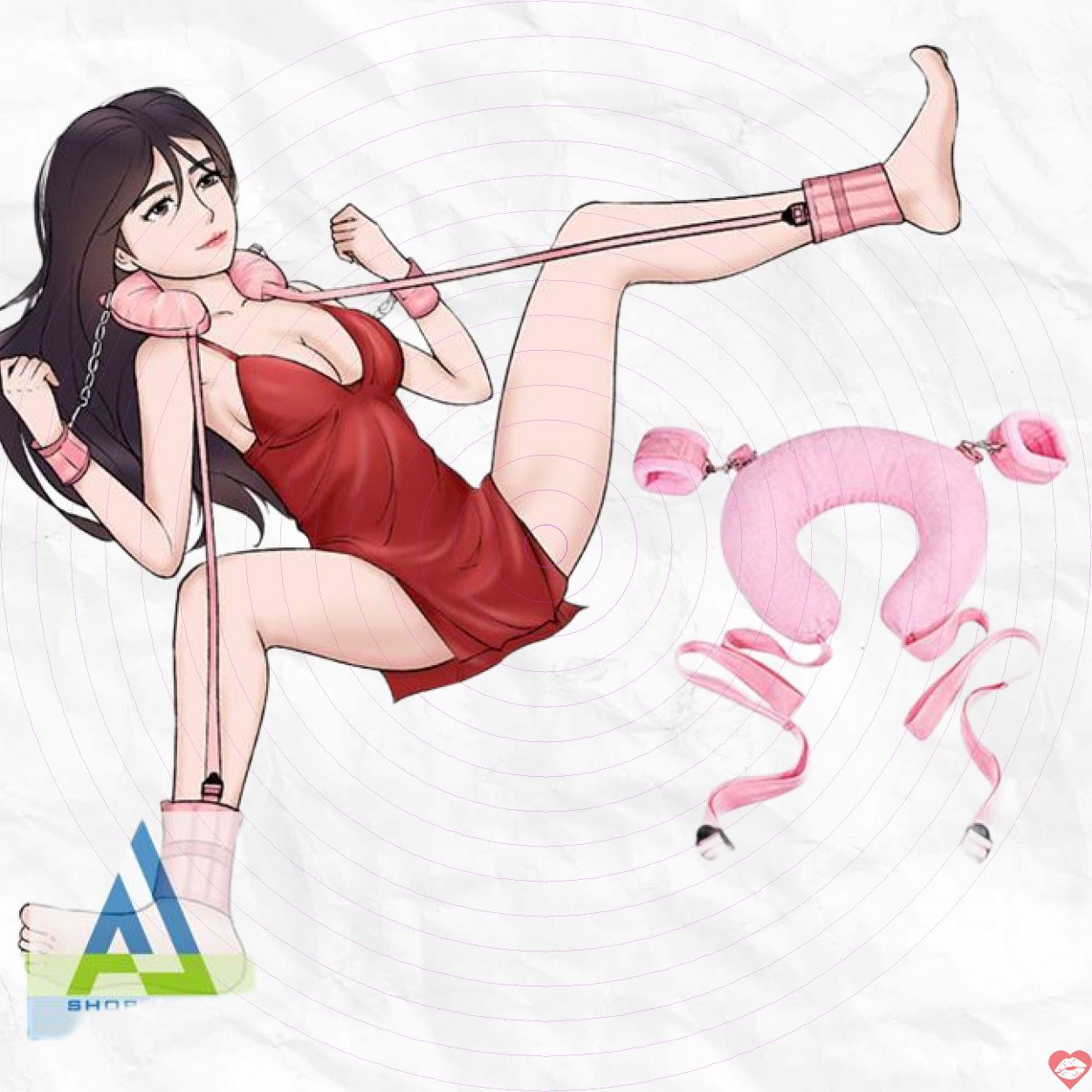Khoá tay chân có đệm cổ