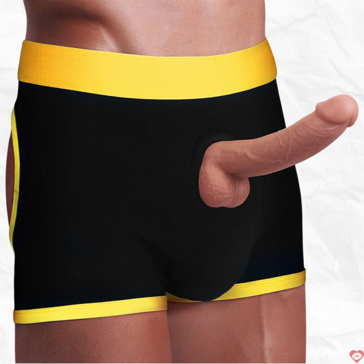 Quần short Lovetoy gắn dương vật cao cấp phong cách sexy 