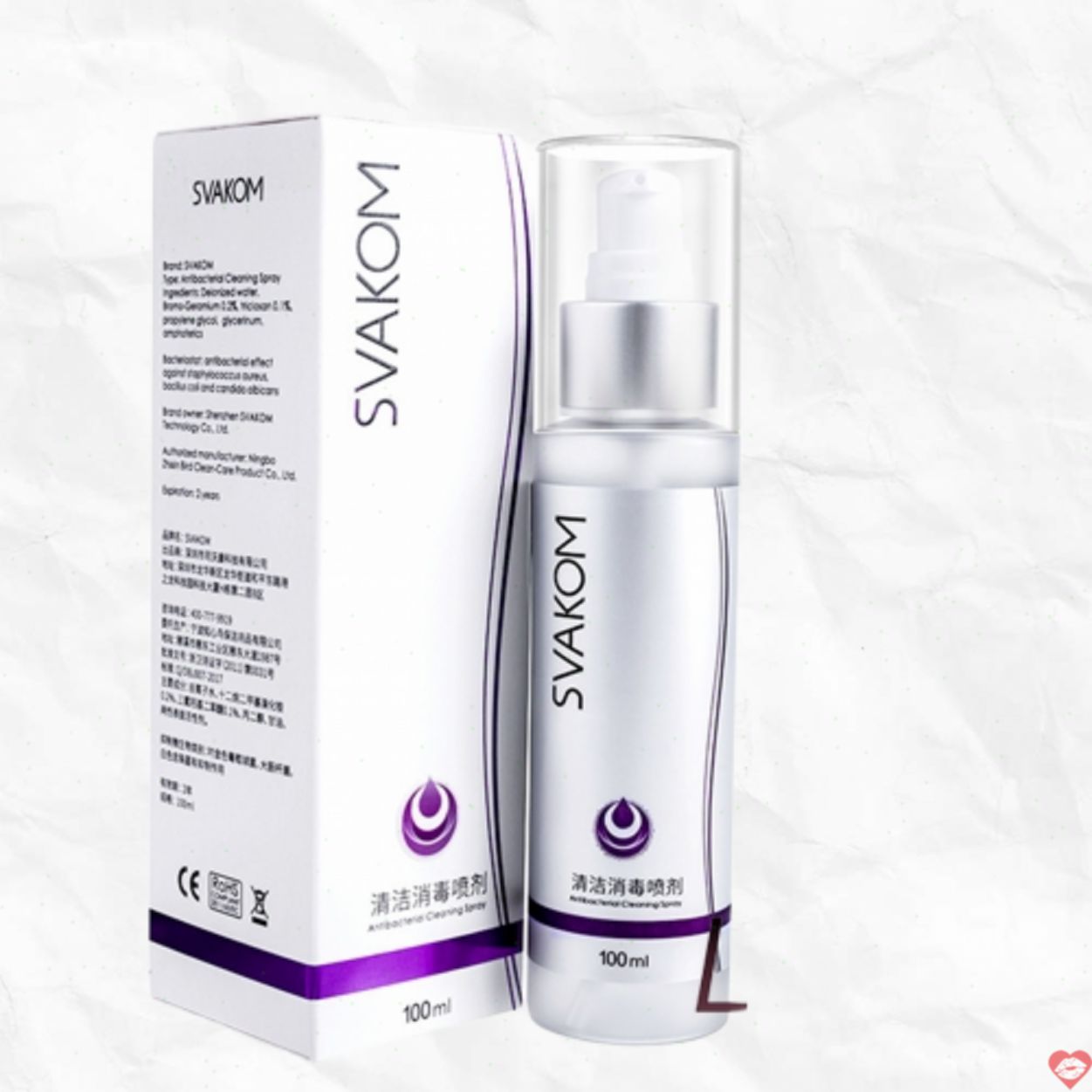Dung dịch vệ sinh Svakom 100ml diệt khuẩn sạch an toàn giá tốt 