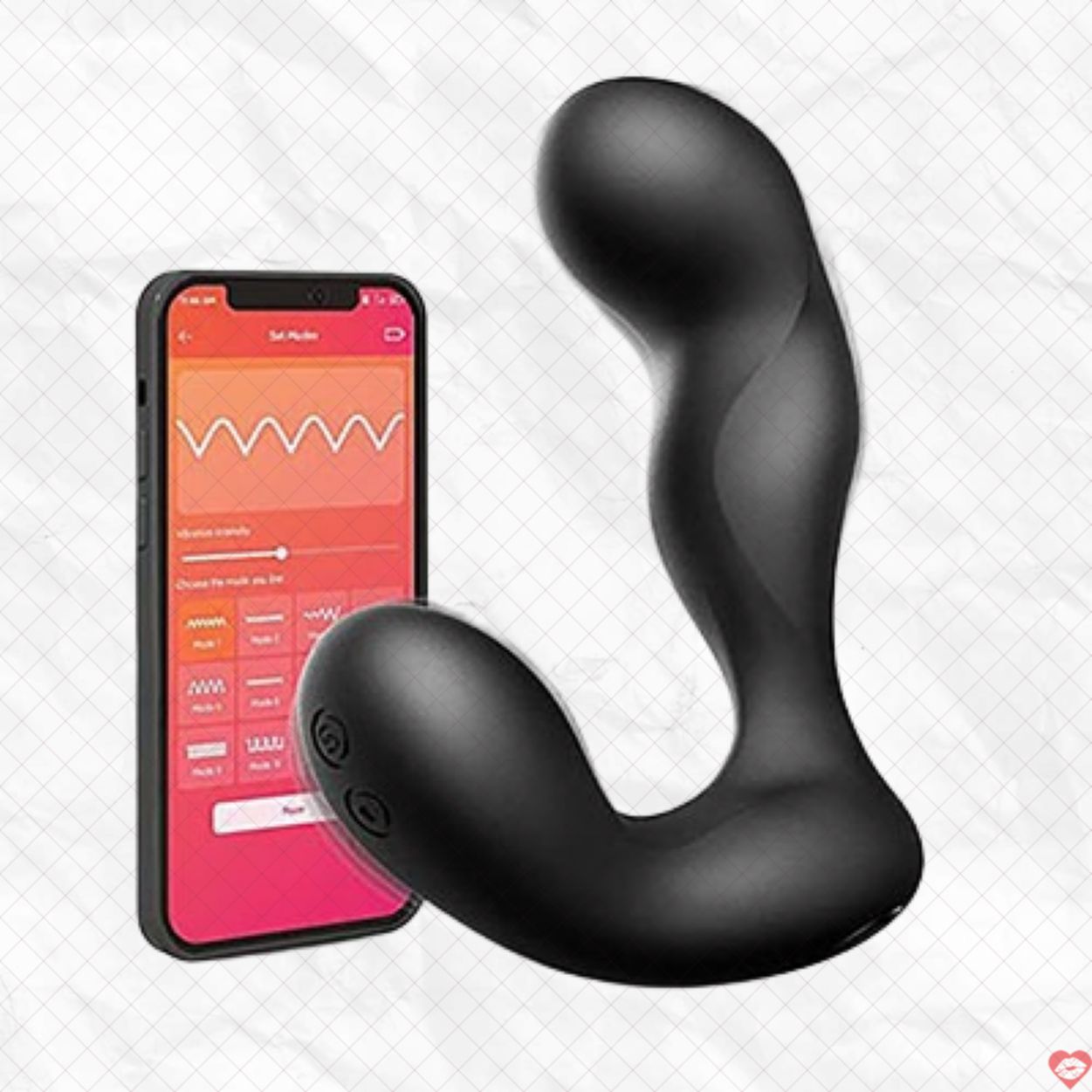 Máy rung hậu môn Svakom Iker điều khiển app êm ái mạnh mẽ 