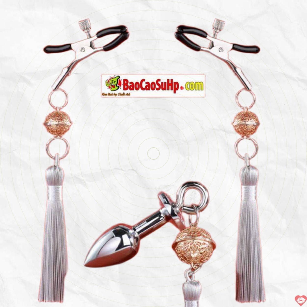 Bộ kẹp ti thụt hậu môn Inox Mizzzee Slay Tin 2in1 - Chất lượng, Tốt Giá 