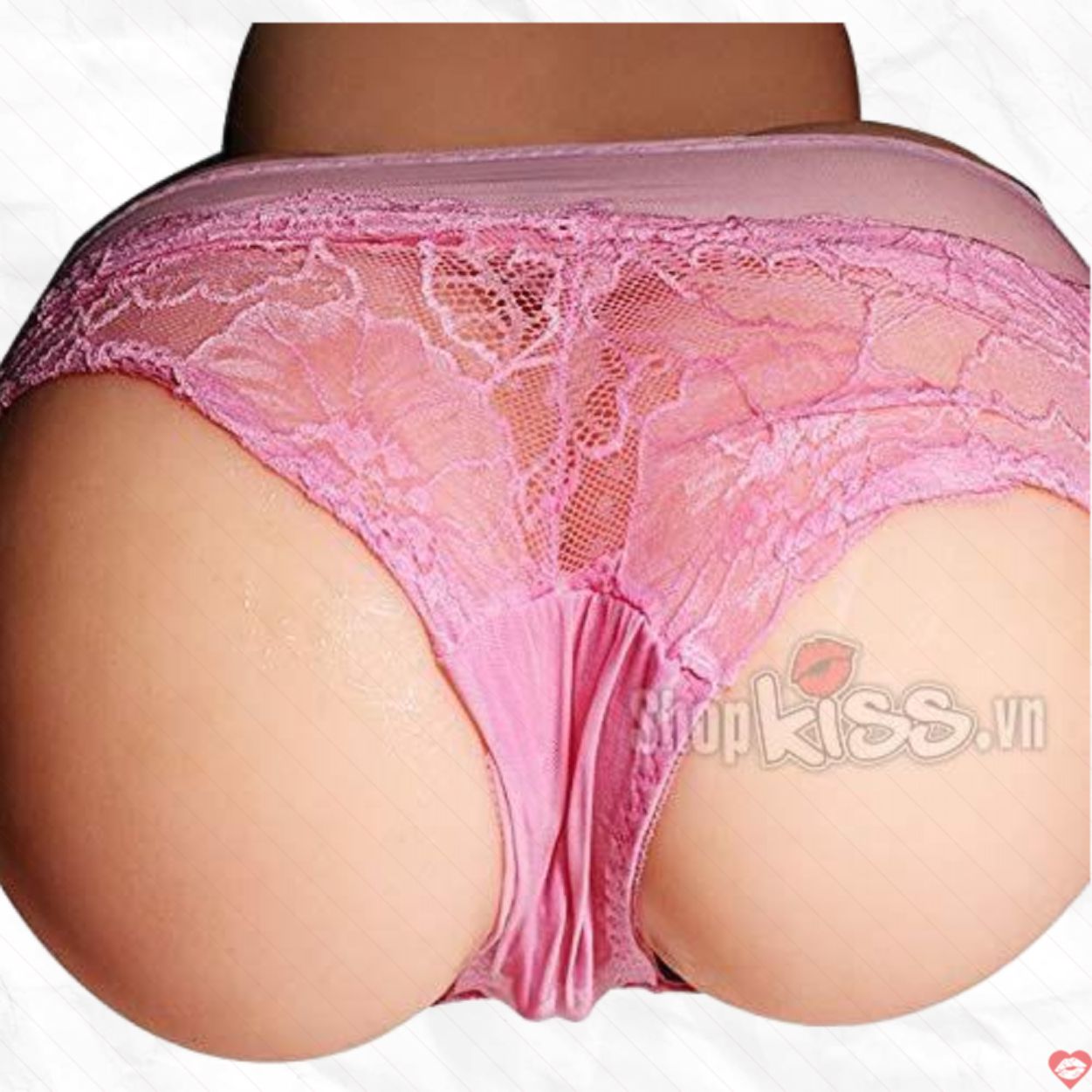 Âm đạo giả mông silicone Doggy cao cấp hỗ trợ thủ dâm nam giới 