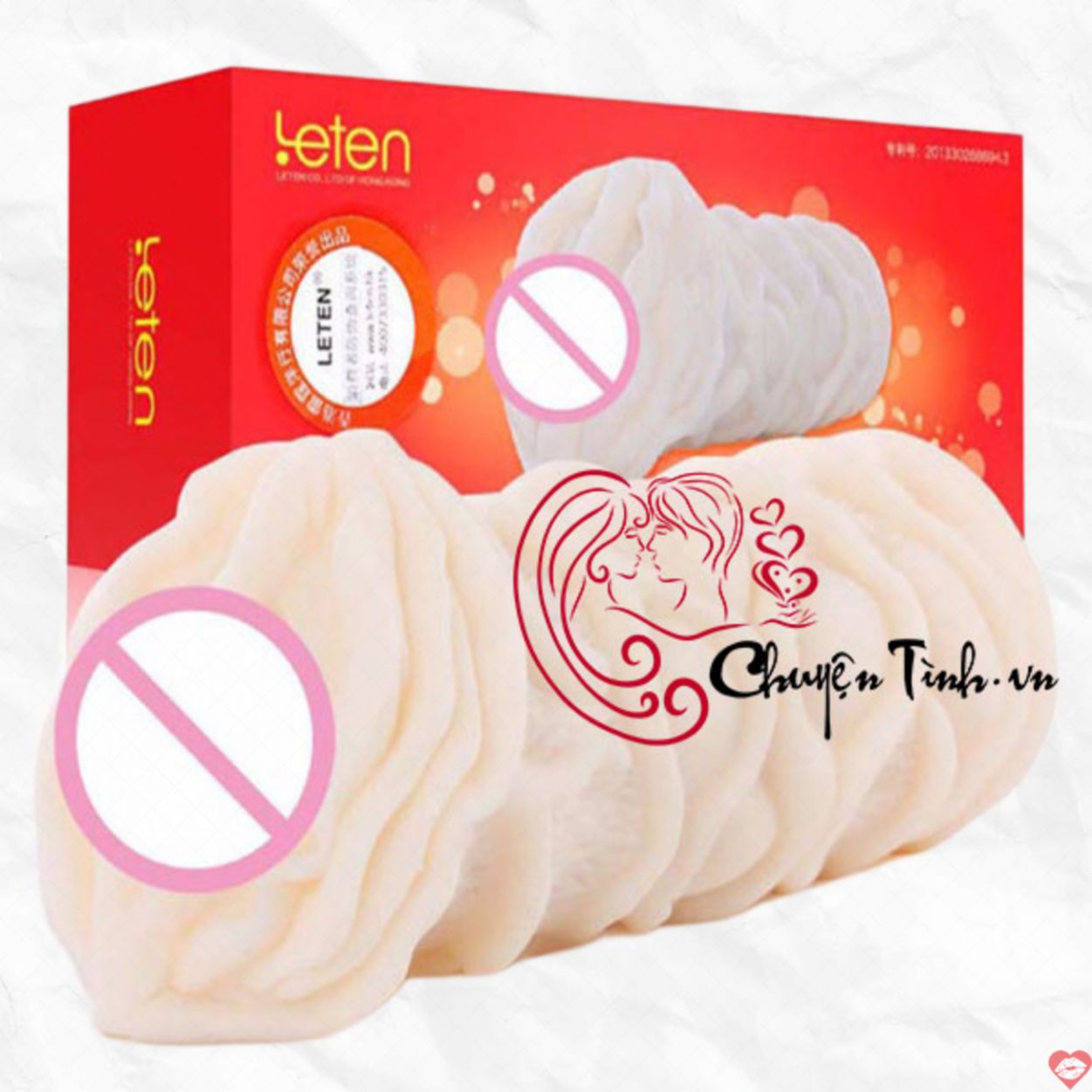 Leten âm đạo giả 3D ruột đỏ cao cấp mềm mại sống động 