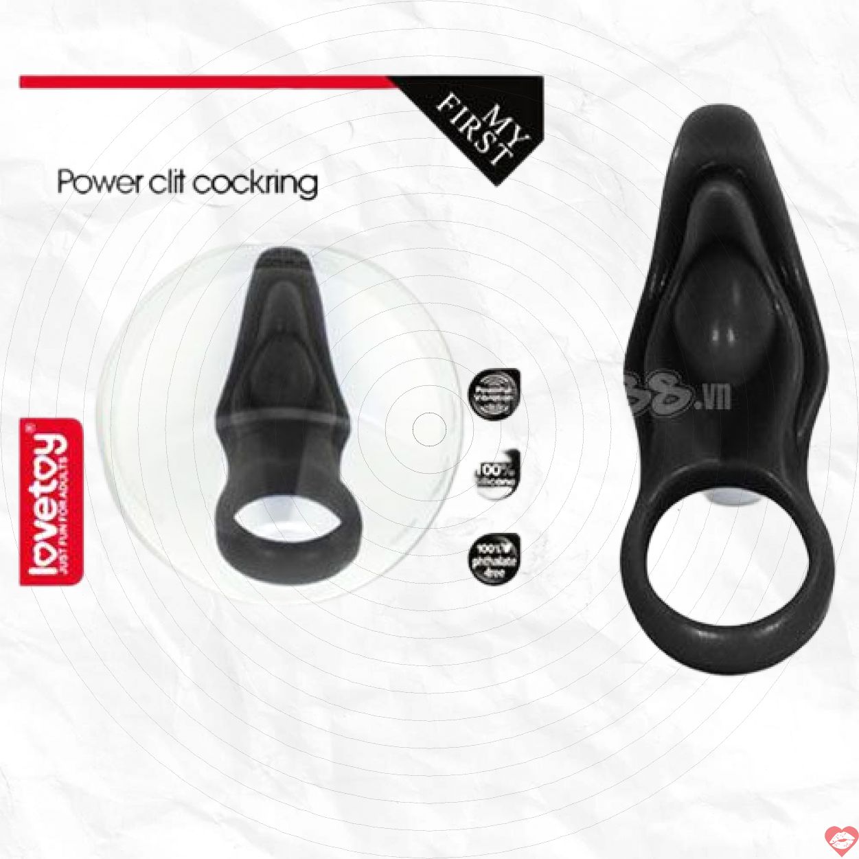 Vòng rung lưỡi liếm Lovetoy Stamina siêu phê kích thích đỉnh 