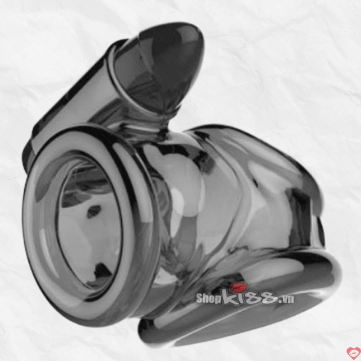 Vòng Dương Vật Silicon Rung Kích Thích Tăng Khoái Cảm 