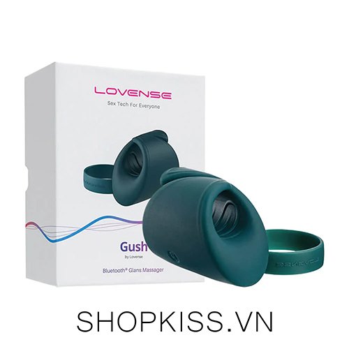Vòng rung massage dương vật cao cấp Lovense Gush – Điều khiển qua app