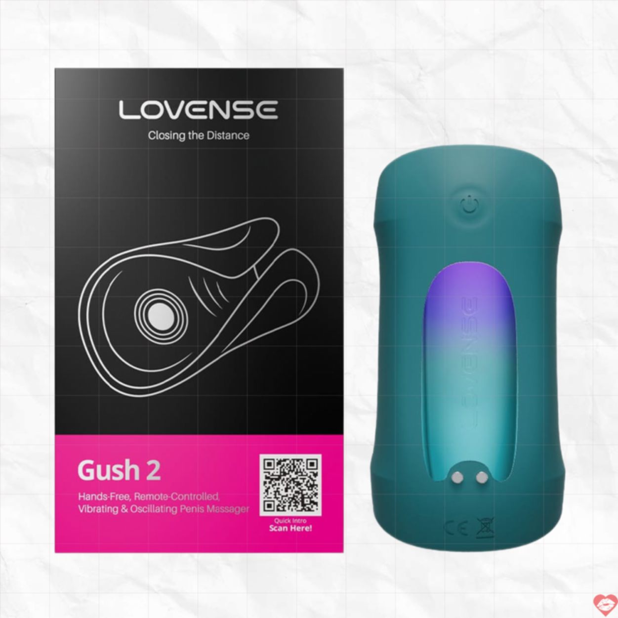 Vòng Rung Gush 2 Lovense Tăng Khoái Cảm - Đồ Chơi Nam 