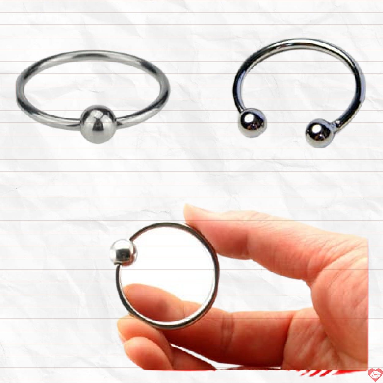 V-Inox vòng đeo dương vật 12 bi kích thích tăng khoái cảm 