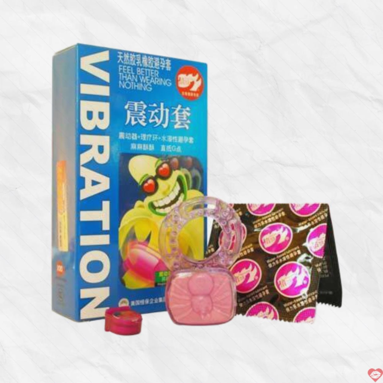 Nhẫn rung silicon Banana VD06 đẳng cấp quà tặng độc đáo nóng bỏng 