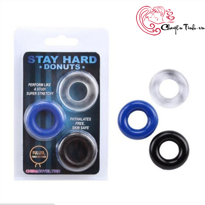 Vòng đeo Stay Hard tăng khoái cảm kéo dài bền bỉ an toàn