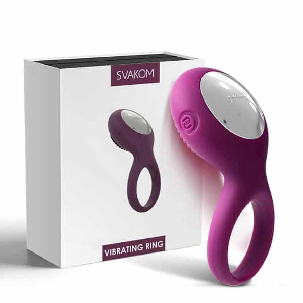 Vòng Đeo Dương Vật Rung Svakom Tyler Cao Cấp – 5 Chế Độ Rung Kích Thích Điểm G