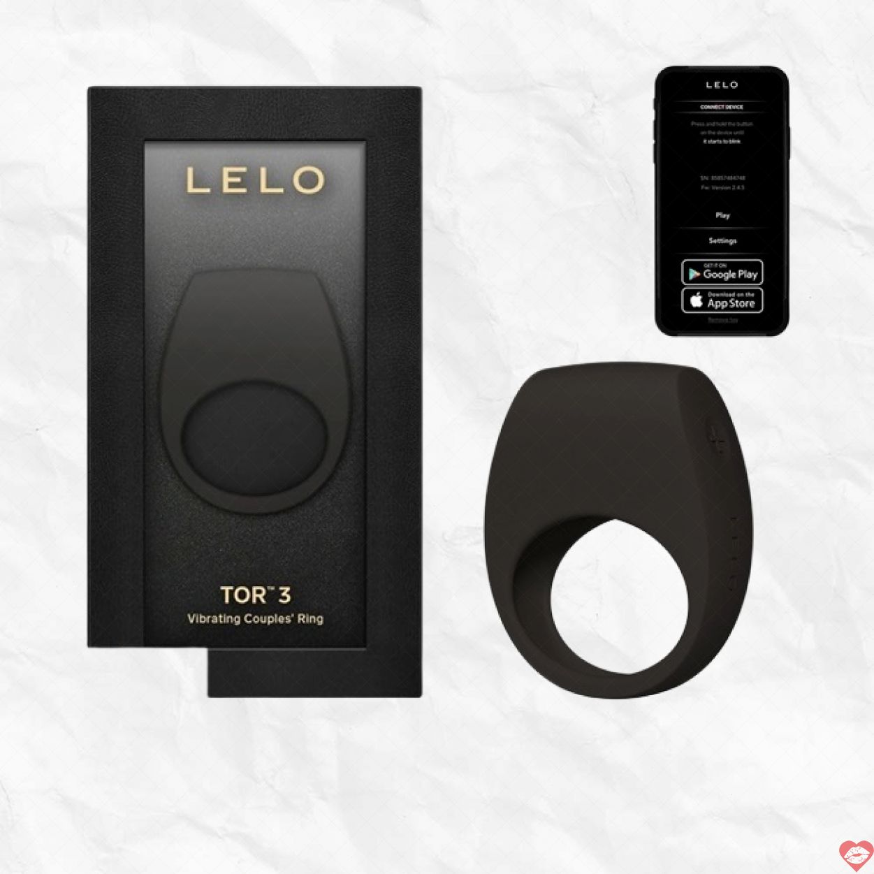 Lelo Tor 3 Dương Vật Rung Điều Khiển App - Tăng Khoái Cảm 