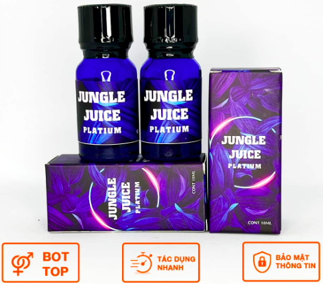  Thông tin Chai hít tăng khoái cảm Popper Jungle Juice Platium - Chai 10ml tăng khoái cảm hàng xách tay