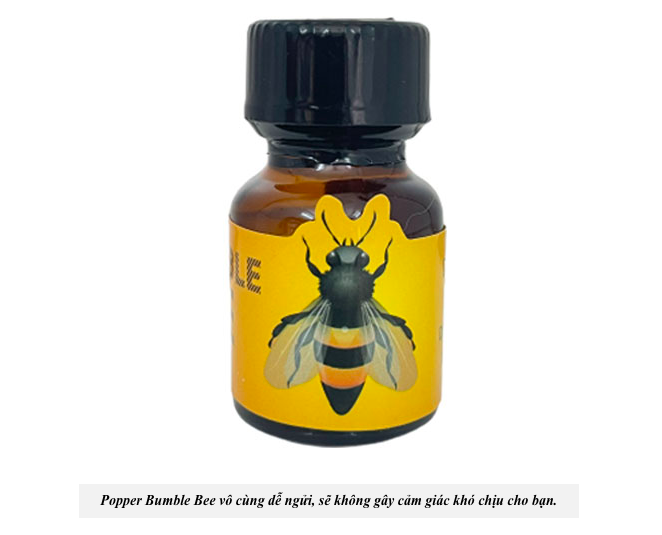  Review Popper Bumble Bee con ong vàng 10ml chai hít tăng khoái cảm Mỹ giá rẻ