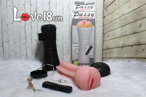  Nhập sỉ Âm đạo giả đèn pin thủ dâm có rung Pussy Vibration chính hãng