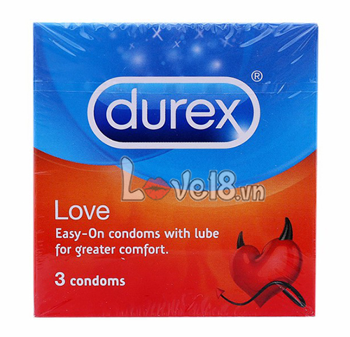  Nơi bán Bao Cao Su Nhiều Chất Bôi Trơn Durex Love – giá rẻ