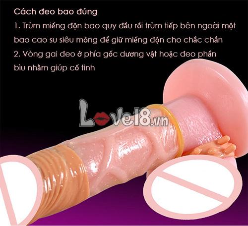  Bảng giá Bộ Đôn Silicon Kèm Vòng Gai Giúp Cương Cứng Lâu – Endurance Sets tốt nhất