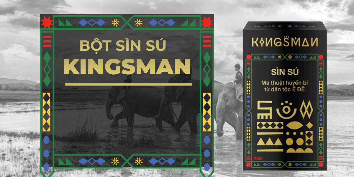 Cung cấp Bột sìn sú Kingsman - Kéo dài thời gian - Gói 0.5gr nhập khẩu