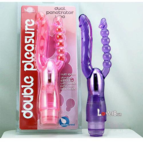  Cửa hàng bán Dương vật rung 2 nhánh Double Pleasure mới nhất