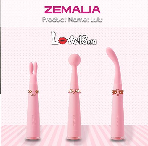  Shop bán Máy massage điểm G Zemalia Lulu có 3 đầu thay thế cao cấp