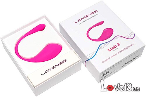  Nhập sỉ Trứng rung tình yêu thông minh Lovense Lush 3 điều khiển bằng smartphone nhập khẩu