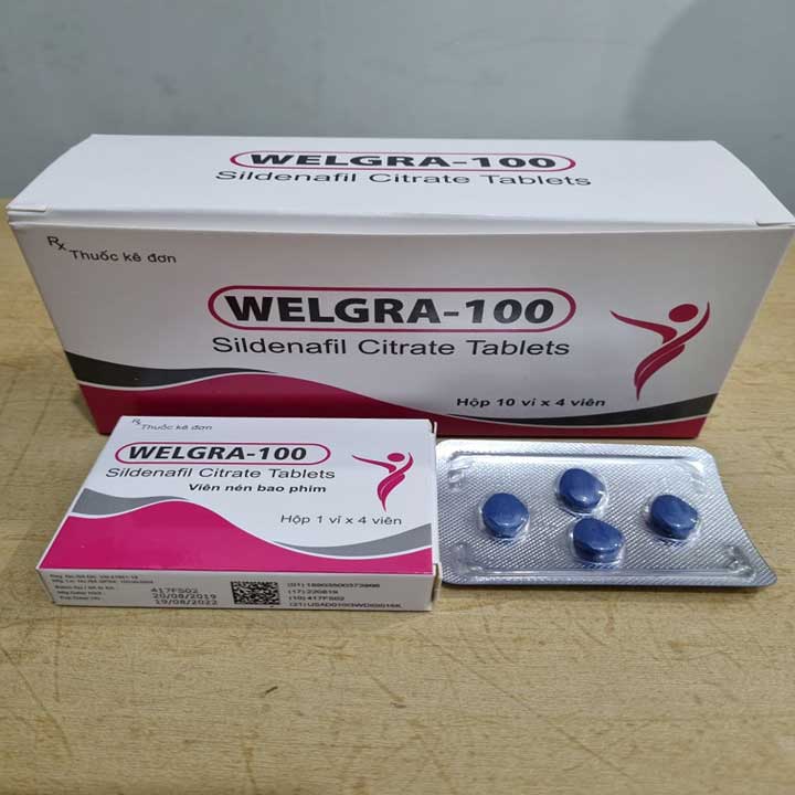  Mua Viên uống cương dương ấn độ Welgra 100mg tăng cường sinh lý nam giới tốt nhất cao cấp