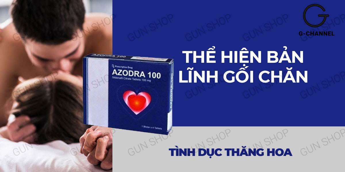  Kho sỉ Viên uống hỗ trợ cương dương tăng cường sinh lý Azodra 100mg - Hộp 4 viên có tốt không?